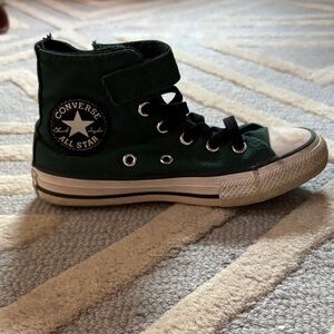 Converse Kids Dark Green High-Top Sneakers